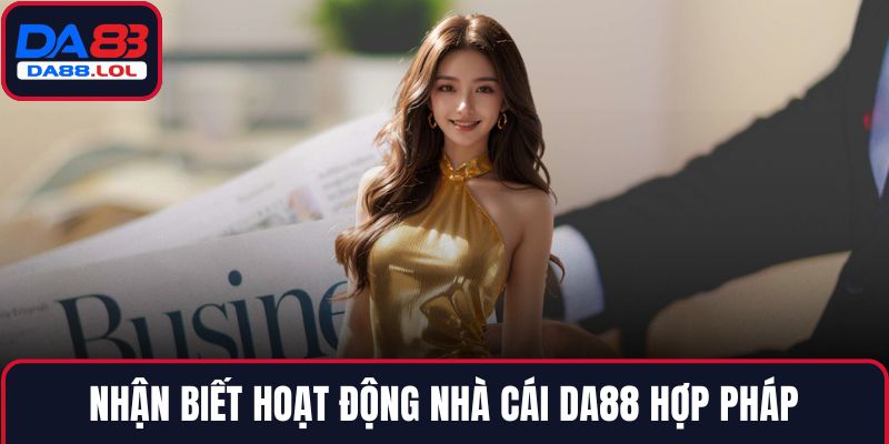 Nhận biết hoạt động nhà cái DA88 hợp pháp